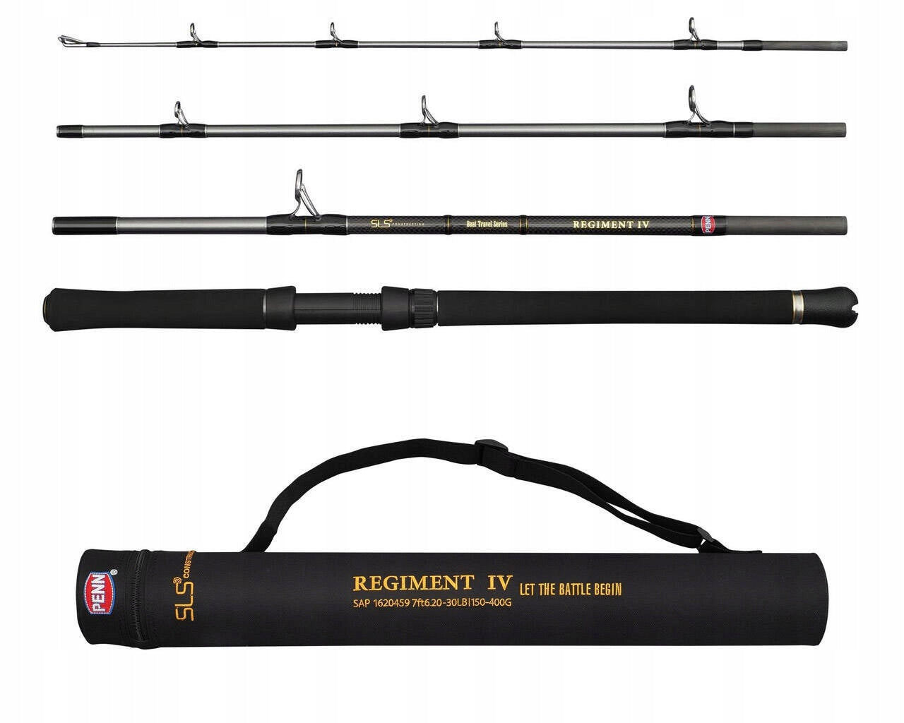 Fishing Rod Penn Regiment IV Travel Boat 2,28m 20-30lbs Sea For Cod