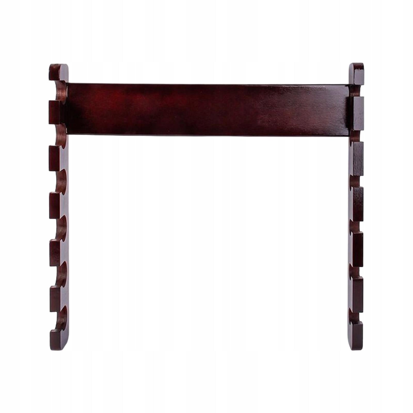 Fishing Rod Rack Fishing Rod Pole Holder Wooden Model Uchwyt na wędkę Stojak ścienny do przechowywania w