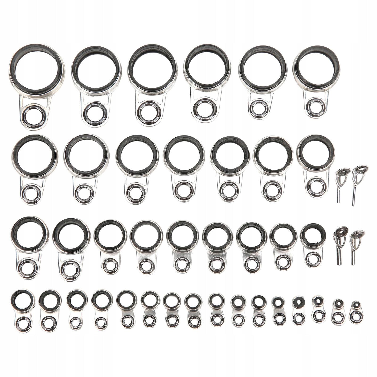 Fishing Rod Ring Set Environmentally Practical And Deft Raft Fishing 41pcs Brand no brand