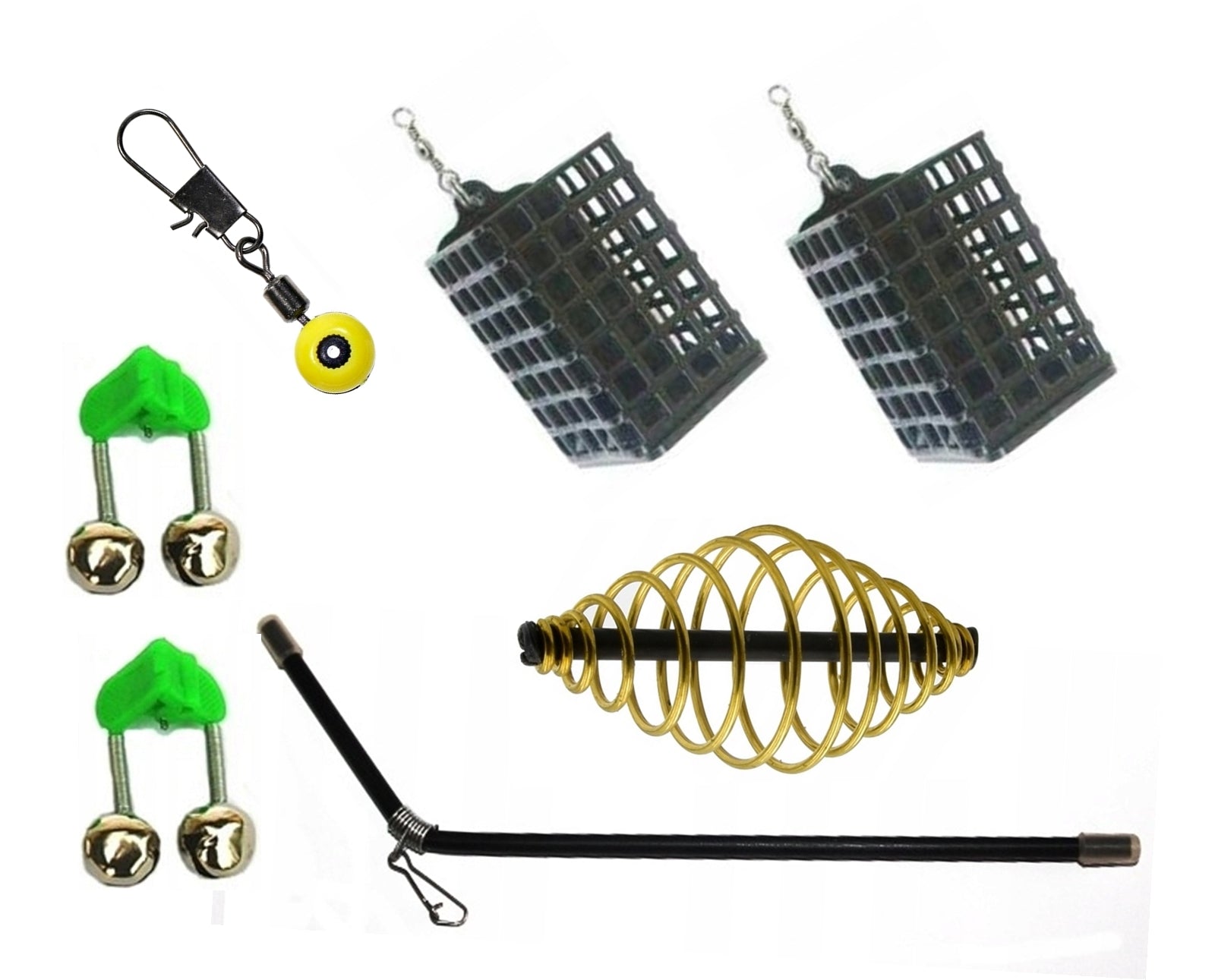 Fishing Set 2 Rods 2 Reels Cover Equipment Float Ground NR31 Rod construction type telescopic