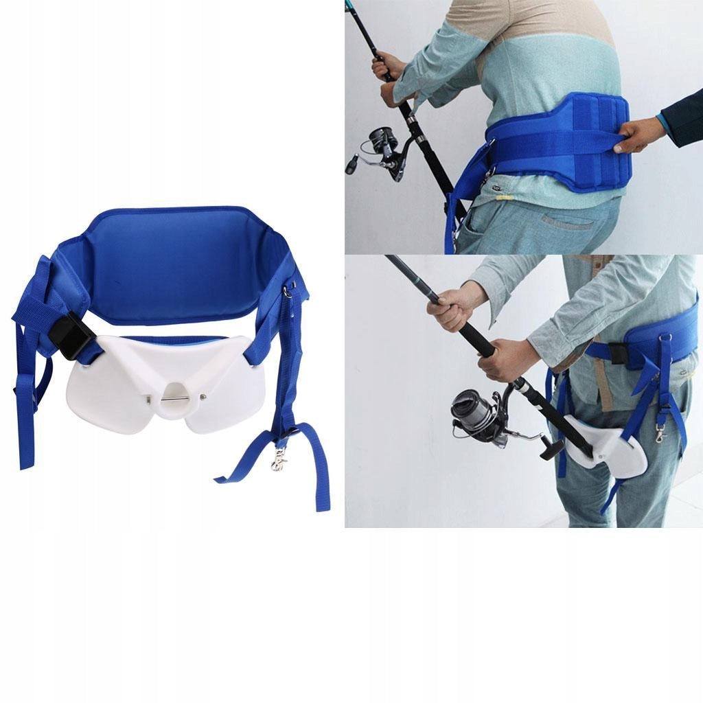 Fishing Waist Support Harness Rod Holder Stand Up Adjustable Brand no brand