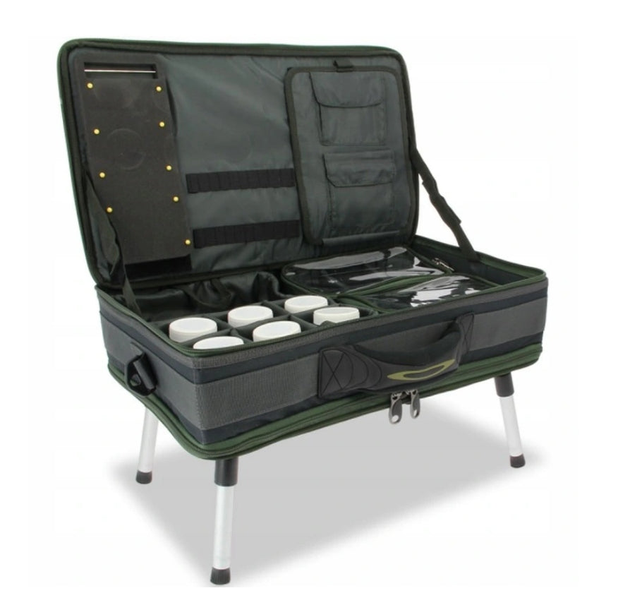 Fishing bag suitcase organizer with table NGT 588 EAN (GTIN) 5060211912771