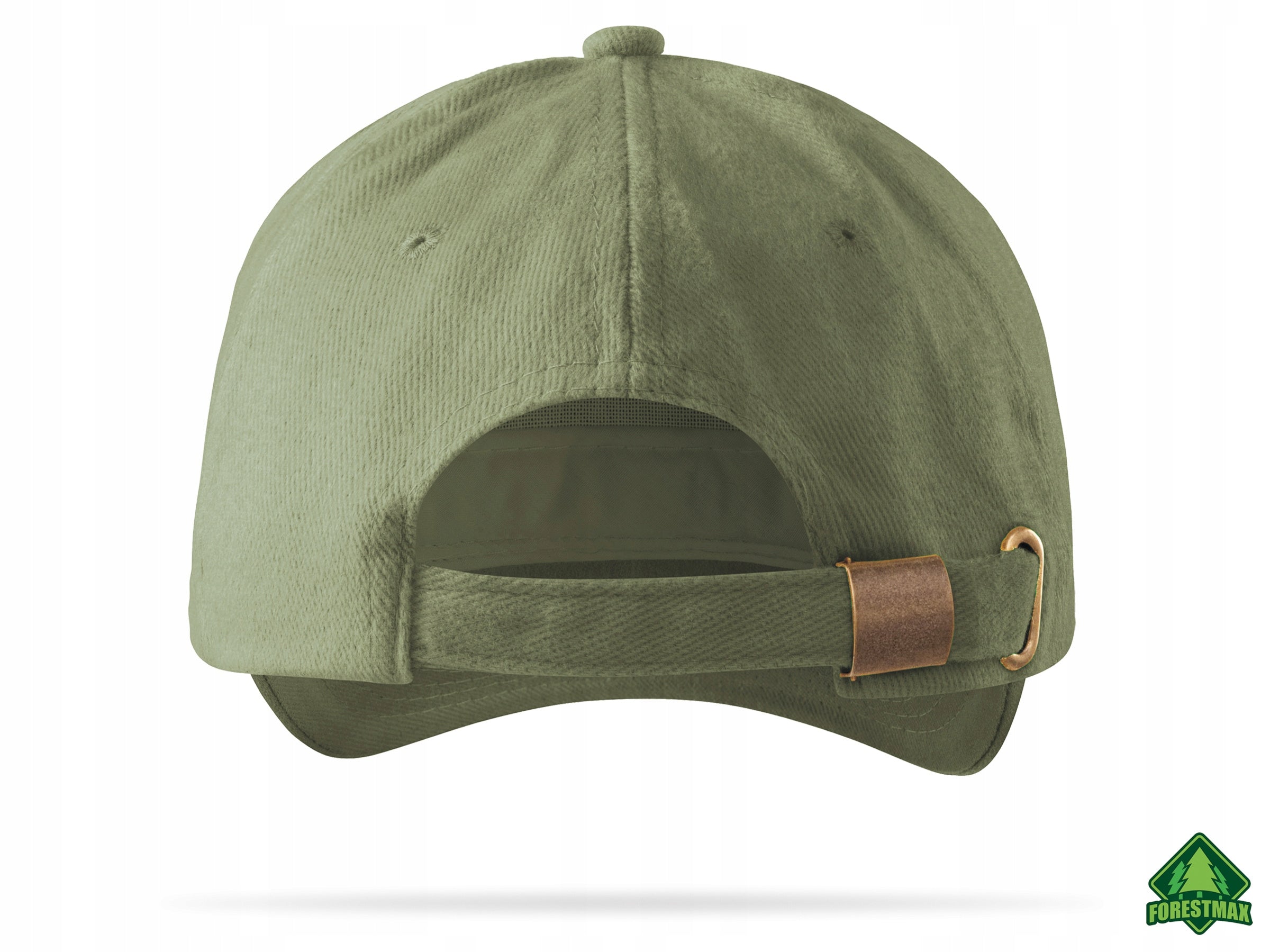 Fishing baseball cap khaki print Fishing Brand ForestMax