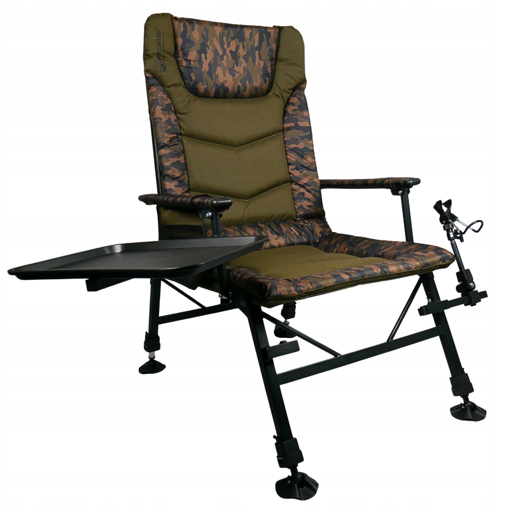 Fishing chair carp chair with table and handle high backrest