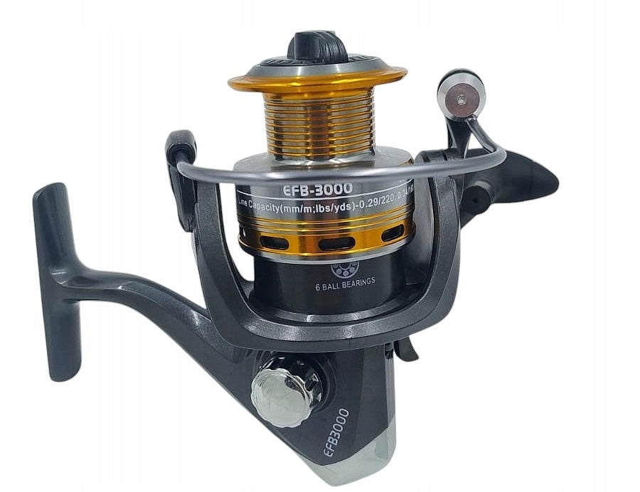 Fishing reel FL EFB 3000 6 BEARINGS METHOD FEEDER CARP GROUND BRAKE Manufacturer code KOŁWROTEK WĘDKARSKI EFB 3OOO NA WĘDKĘ