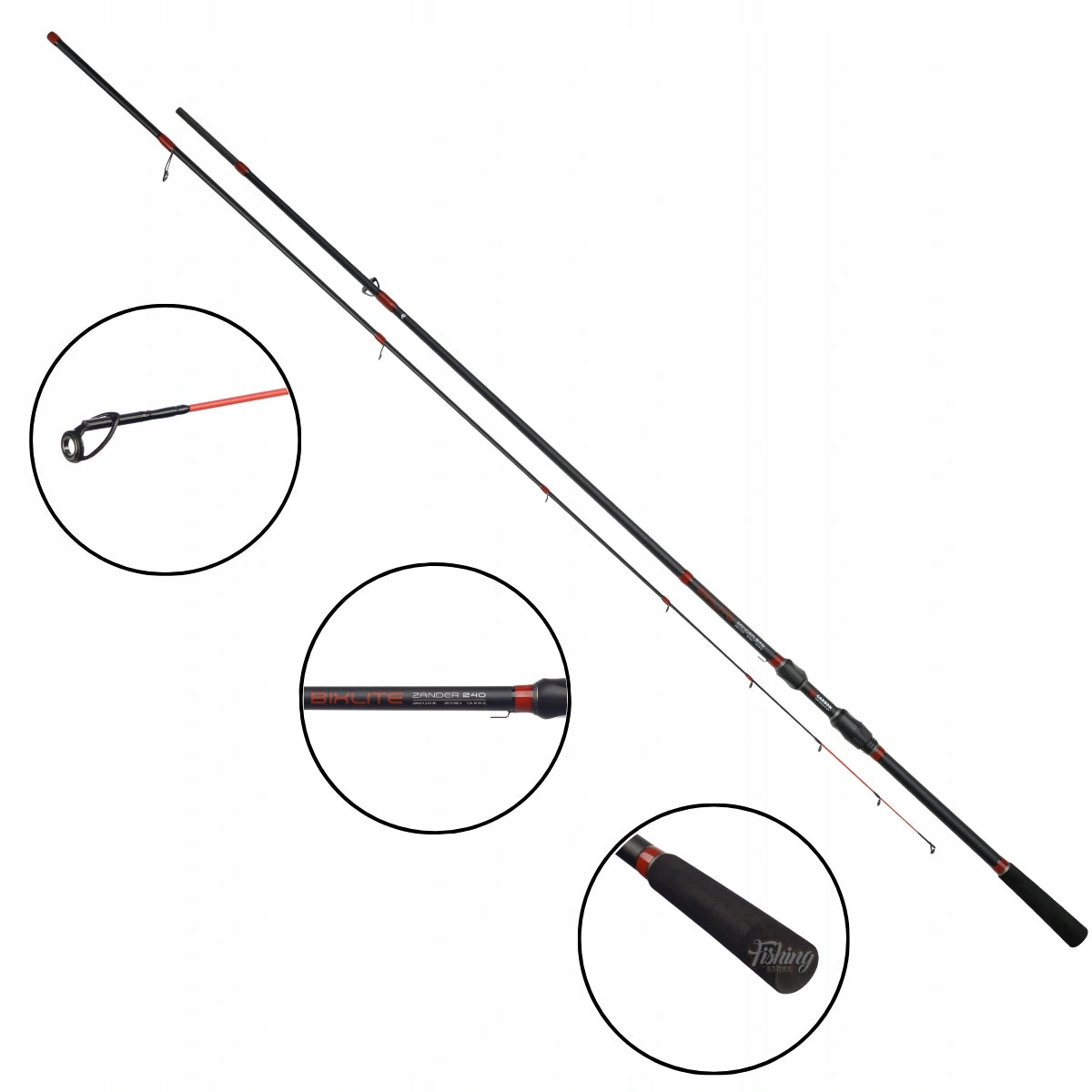 Fishing rod MIKADO Bixlite Zander Spin 210cm / c.w. 7-28 g (2 sec) + FREEBIE!!!