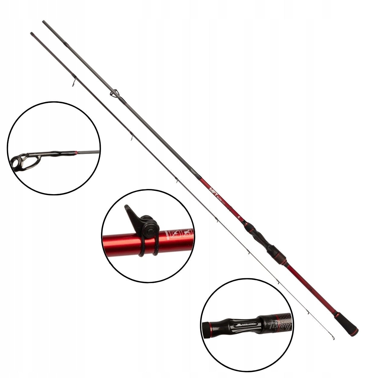 Fishing rod MIKADO MFT ELITE 275cm / 7-28g (2 sec.) + FREEBIE!!!! Brand Mikado