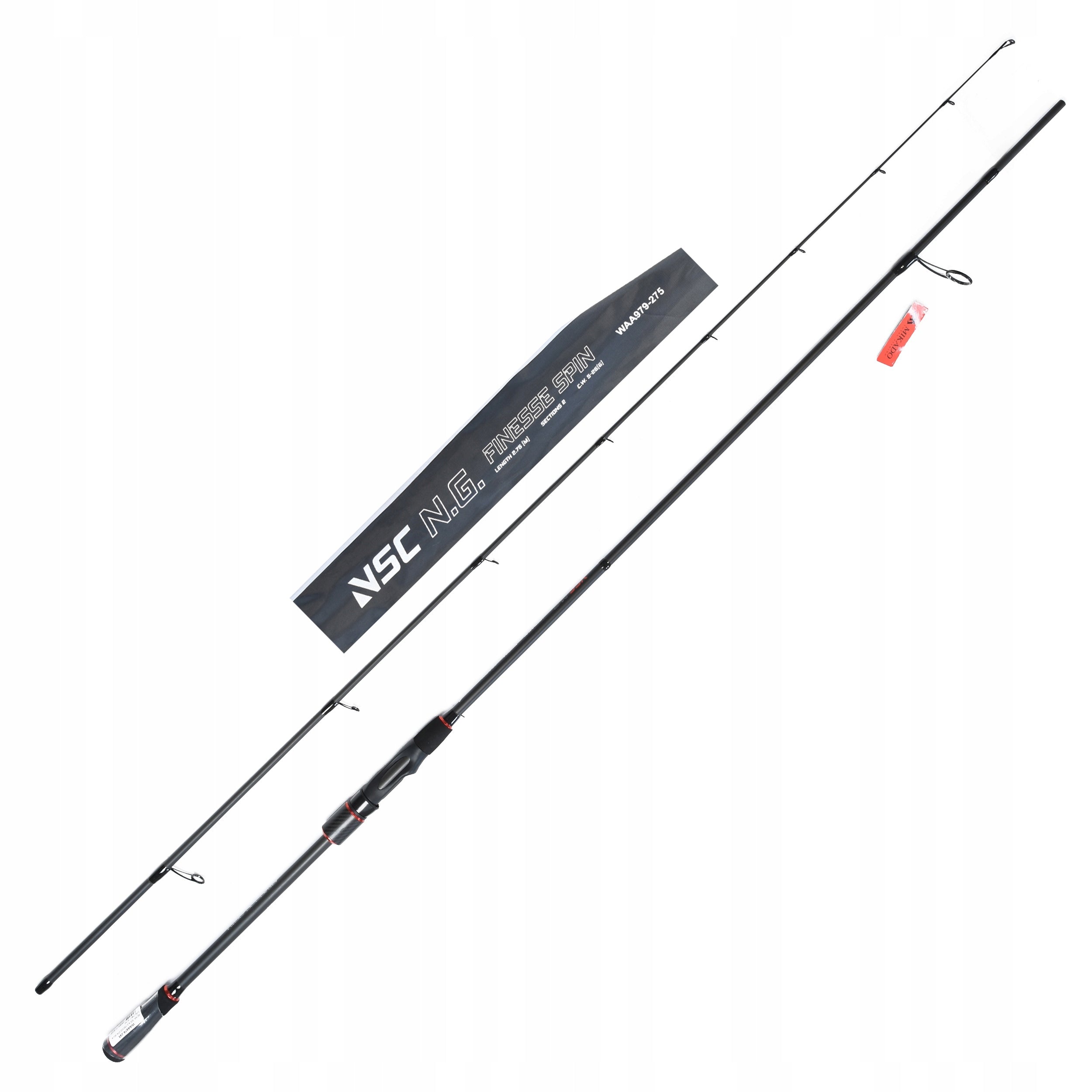Fishing rod Mikado NSC N.G. Finesse Spin 2.75m 5-25g pike zander asp