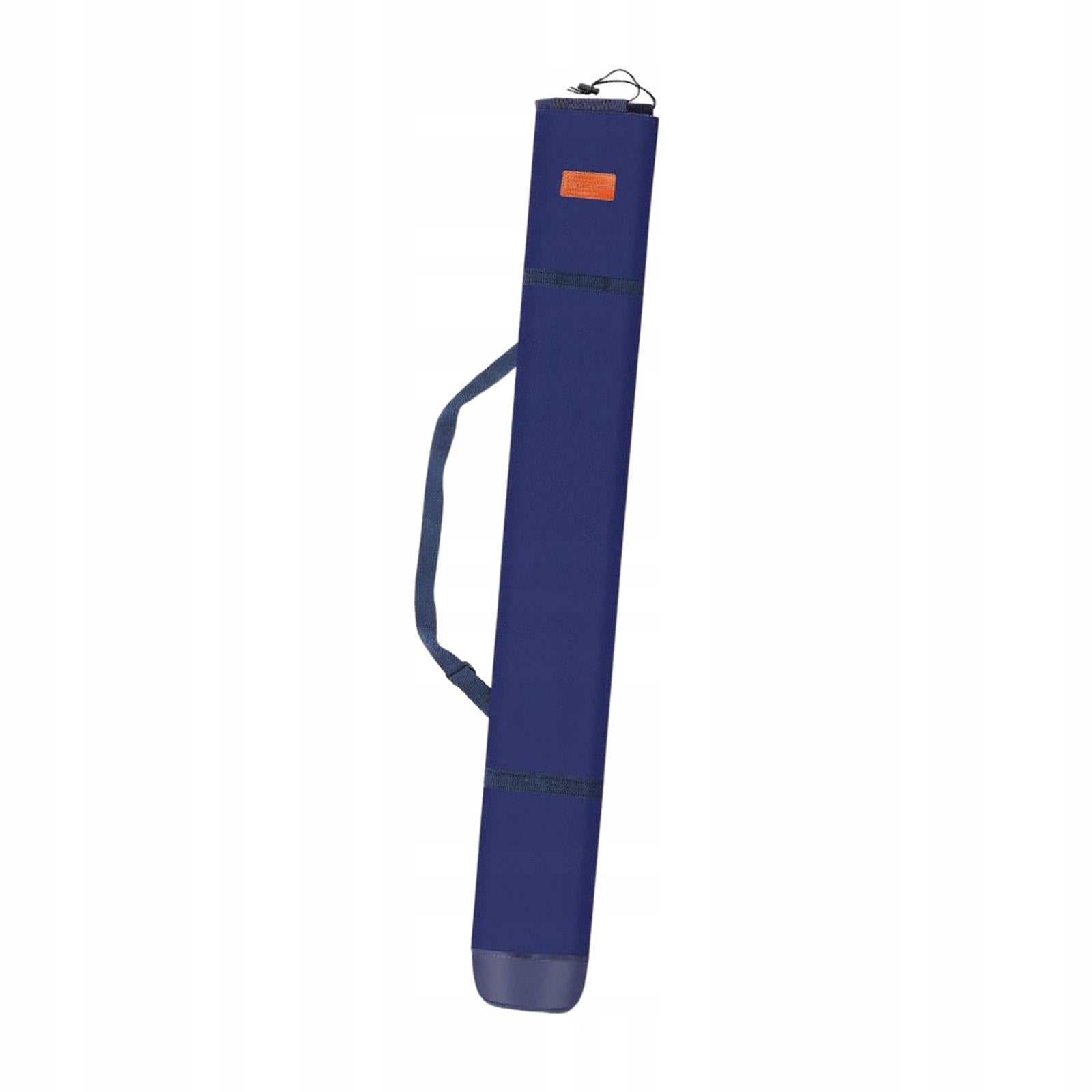 Fishing rod case Folding Portable 140cm Blue