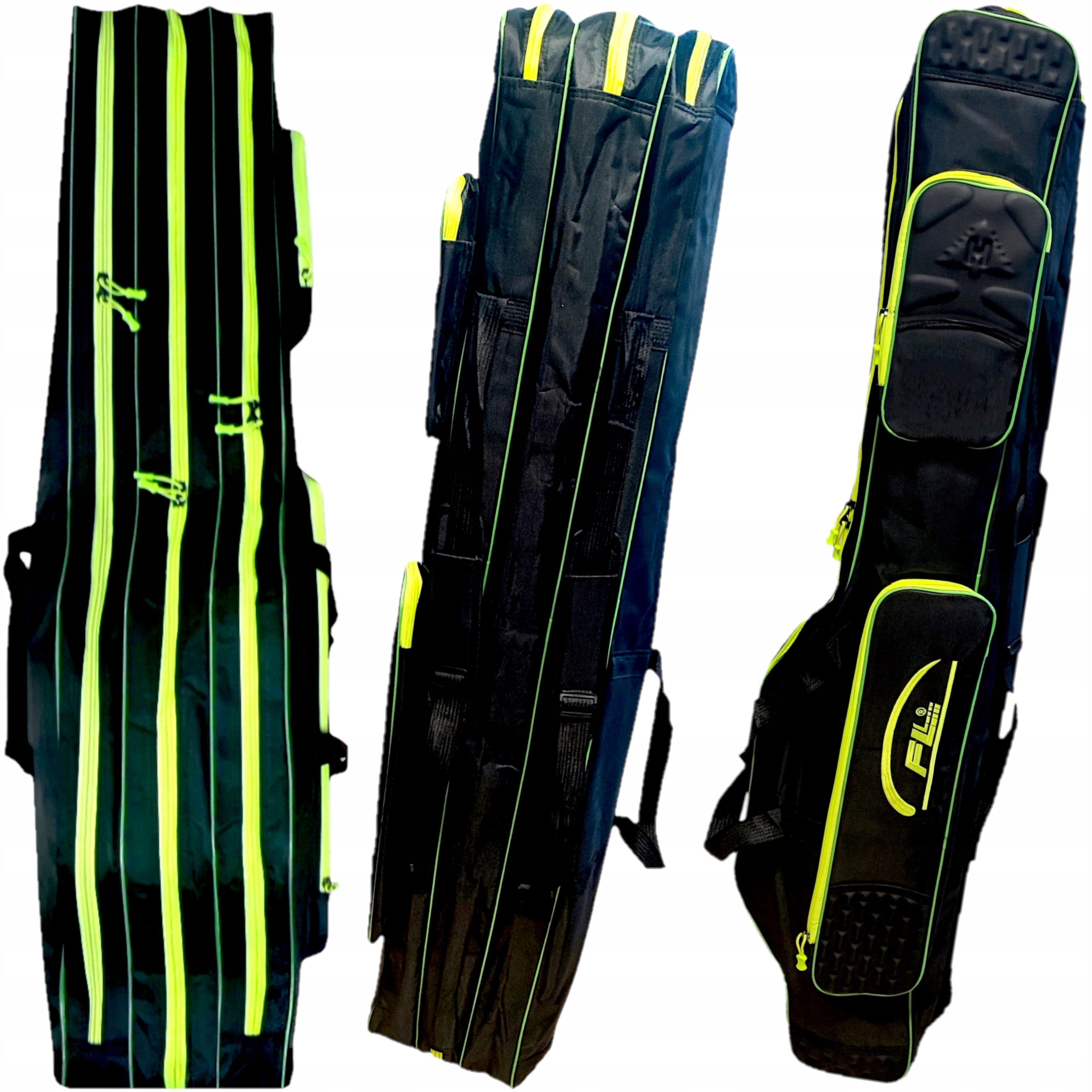 Fishing rod cover 3 chamber 160cm waterproof padded strong
