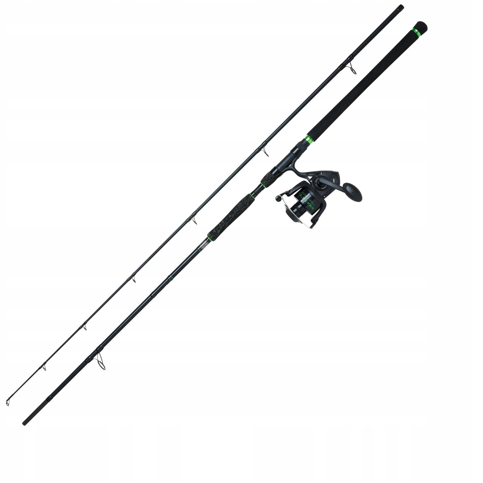 Fishing rod + reel set DAM Madcat Silure Allround 3 m 200-400g practical Brand Dam