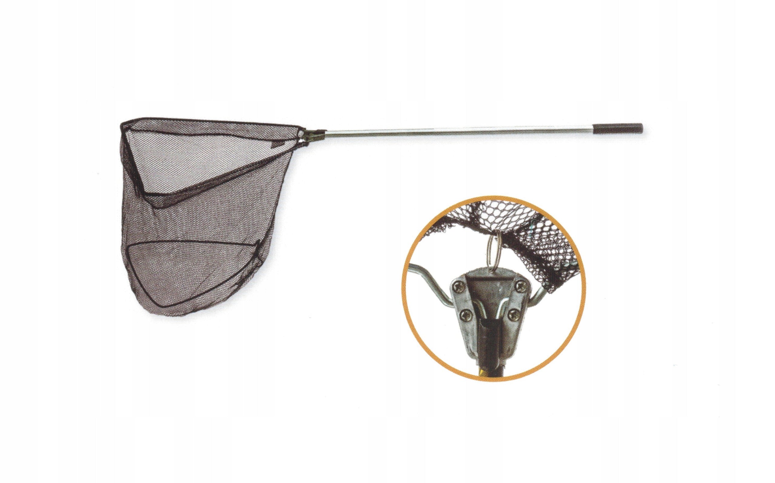 Fishing set 2x 240 fishing rod JAXON HW 2x reel XS landing net cover Product weight with unit packaging 2.3 kg