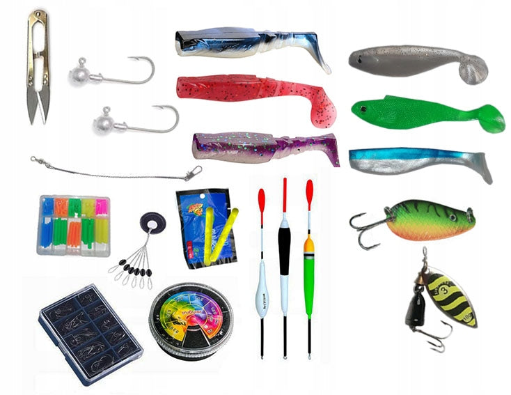 Fishing set JAXON 2.4 TPO reel Spinning Float Model TenesaTTravel240 ZJSS-1AVSPO