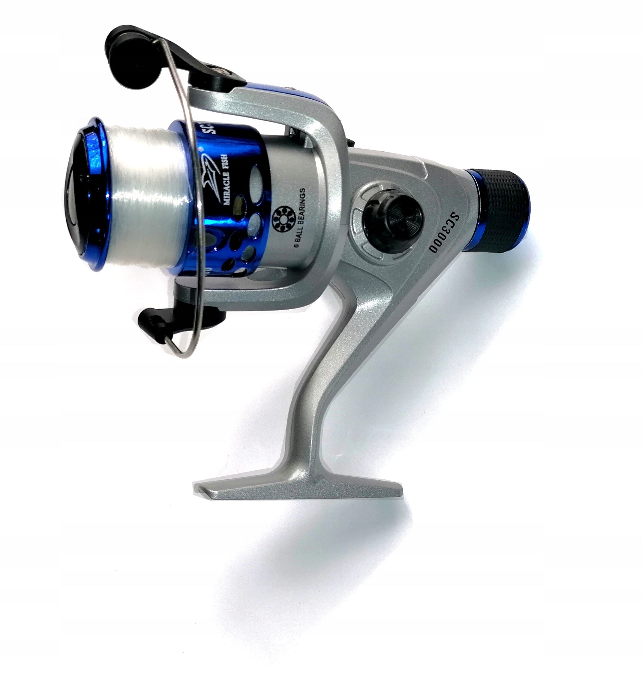 Fishing set Spinning Fishing Rod JAXON 2,1 HW - reel with wound line Rod construction type telescopic