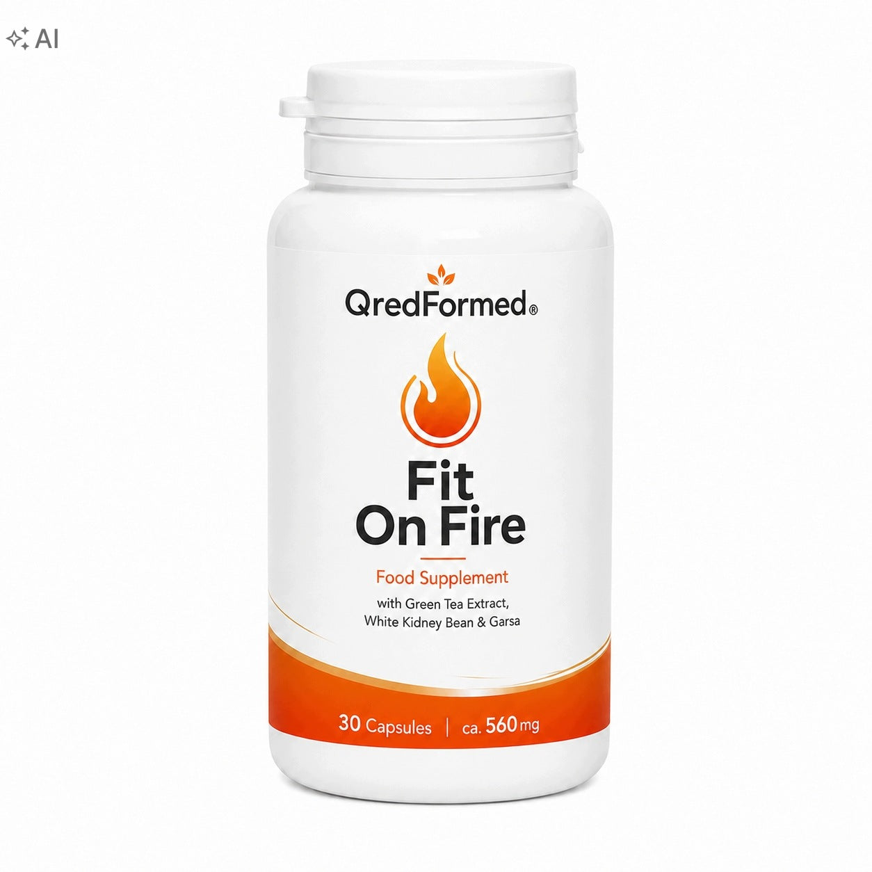 Fit On Fire – Daily Balance & Active Lifestyle Formula – 30 Capsules