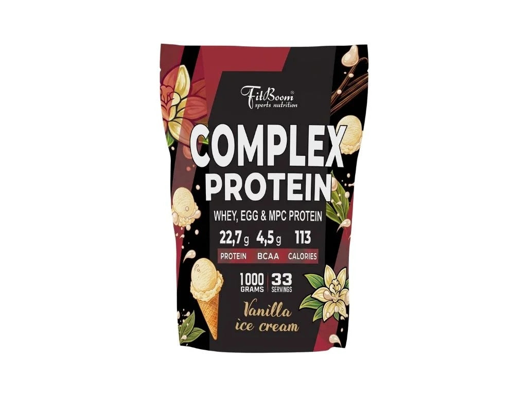 FitBoom Complex Protein 1000g vanilla ice cream