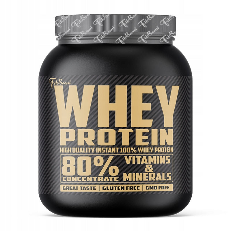 FitBoom Whey Protein 2250g caramel s kousky kit kat