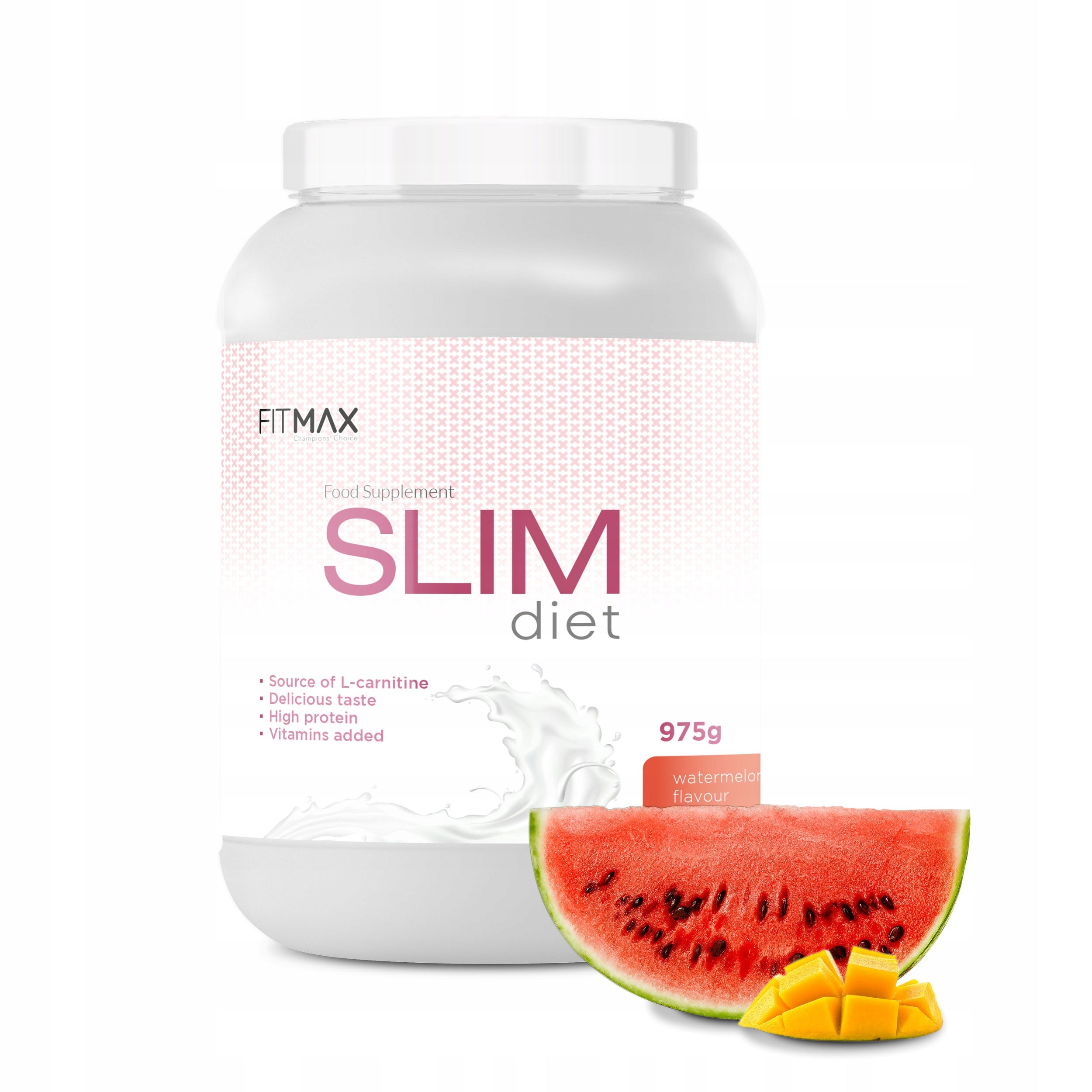 FitMax Slim Diet 975 g mango watermelon Protein Collagen Slimming Fiber WPC