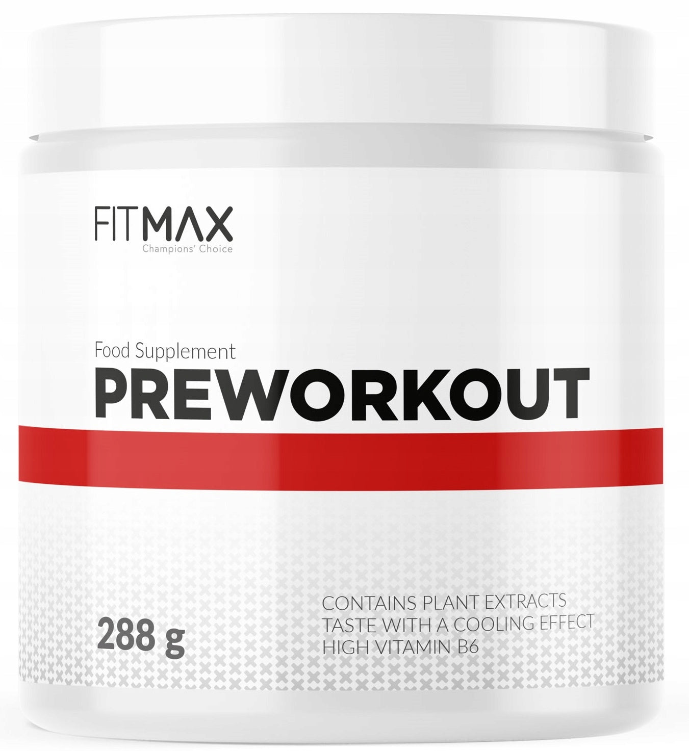 Fitmax Preworkout ICE STRAWBERRY 288g Aakg Citrulline Beta STRENGTH PUMP PRE