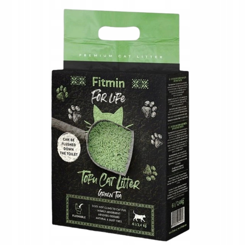 Fitmin For Life Tofu Litter Green Tea 6L/2,4kg