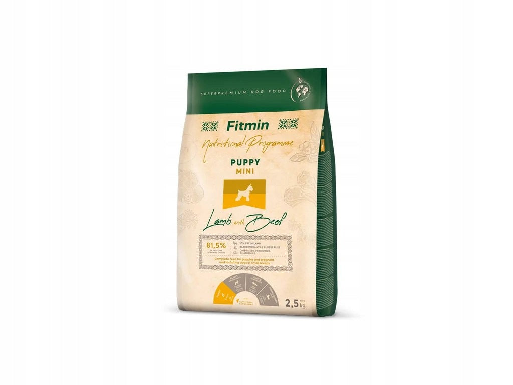 Fitmin Lamb&Beef Mini Puppy 2.5 kg