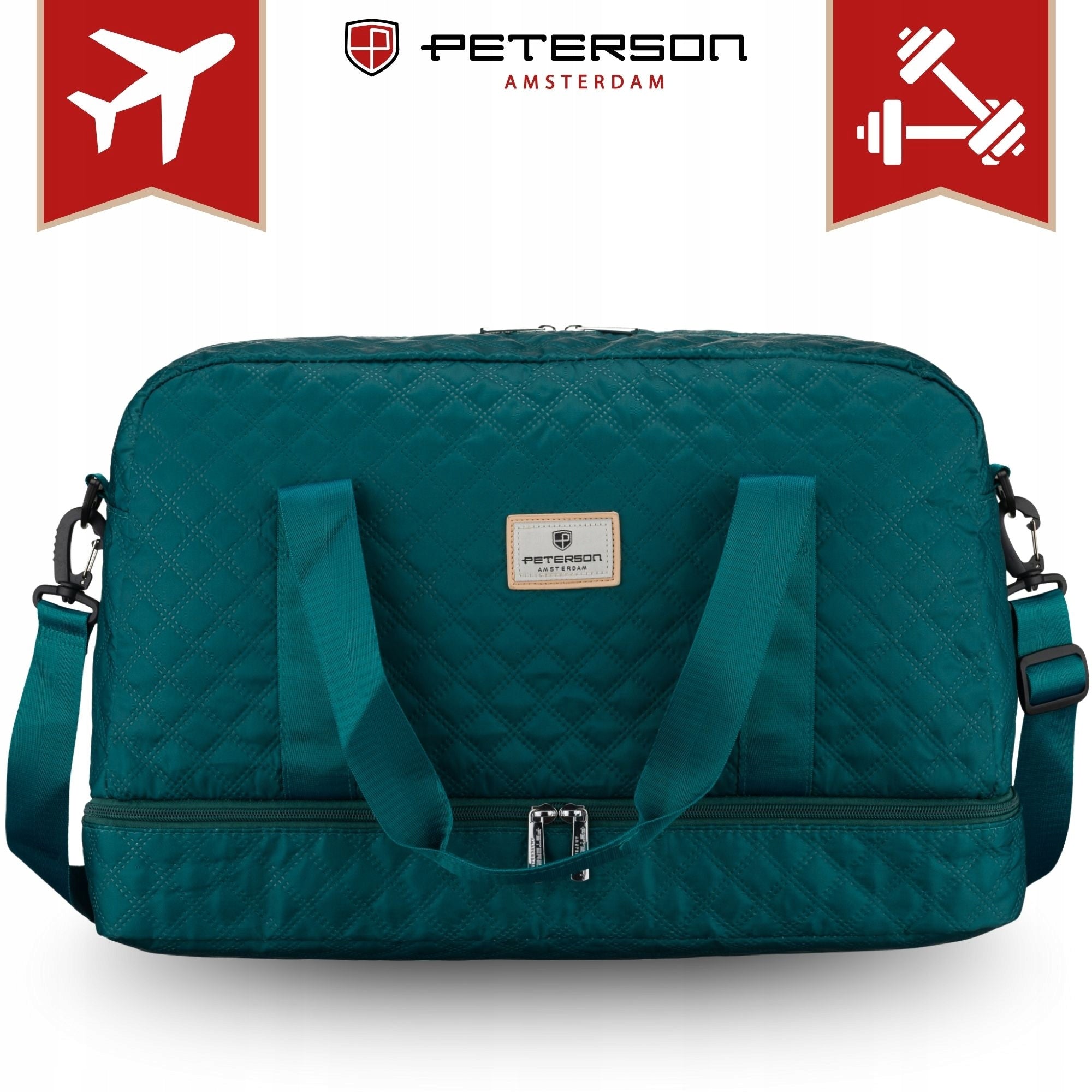 Fitness Training Bag Peterson for Sports Gym Shoulder Bag for Shoes Brand Peterson