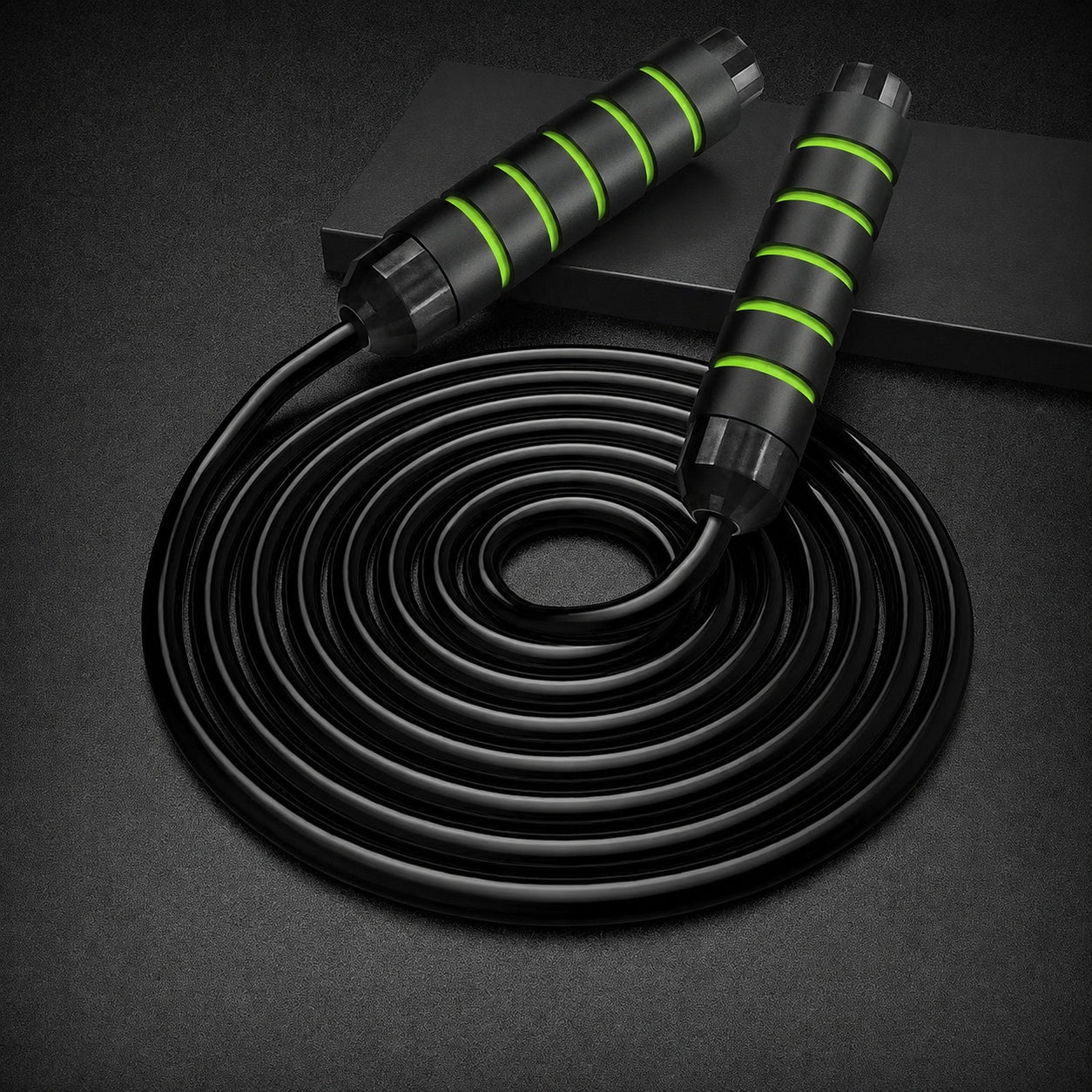 Fitness Weighted Jump Rope with Metal Refills Adjustable with Bearings Rope length 300 cm