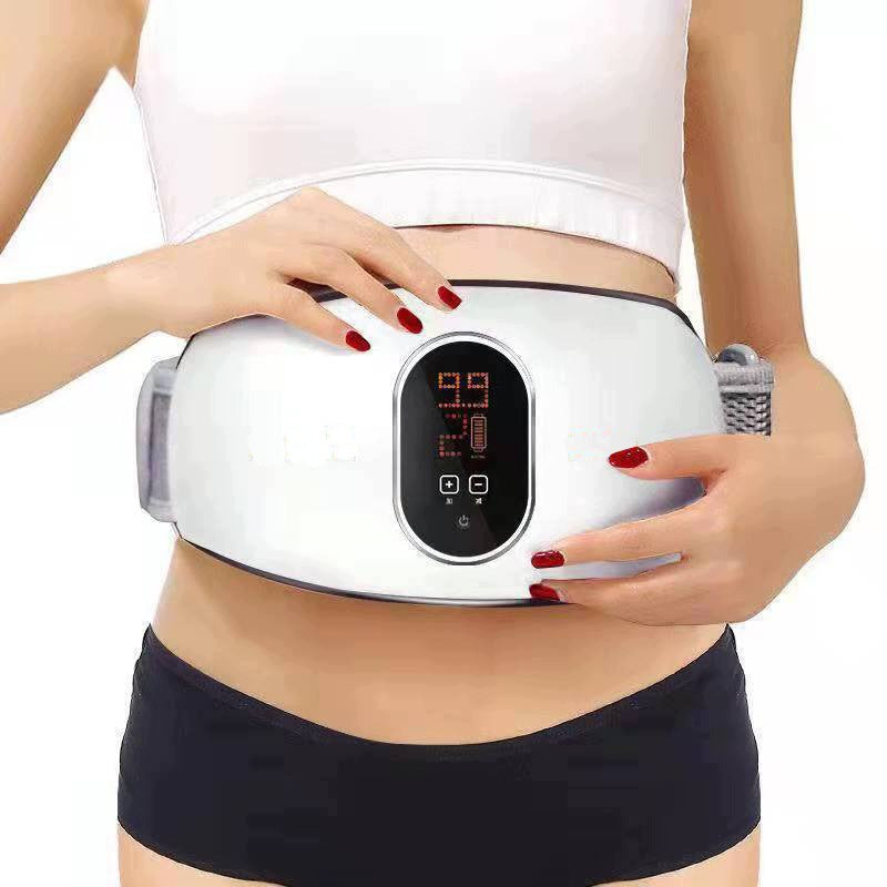 Fitness belt for abdominal fat massage