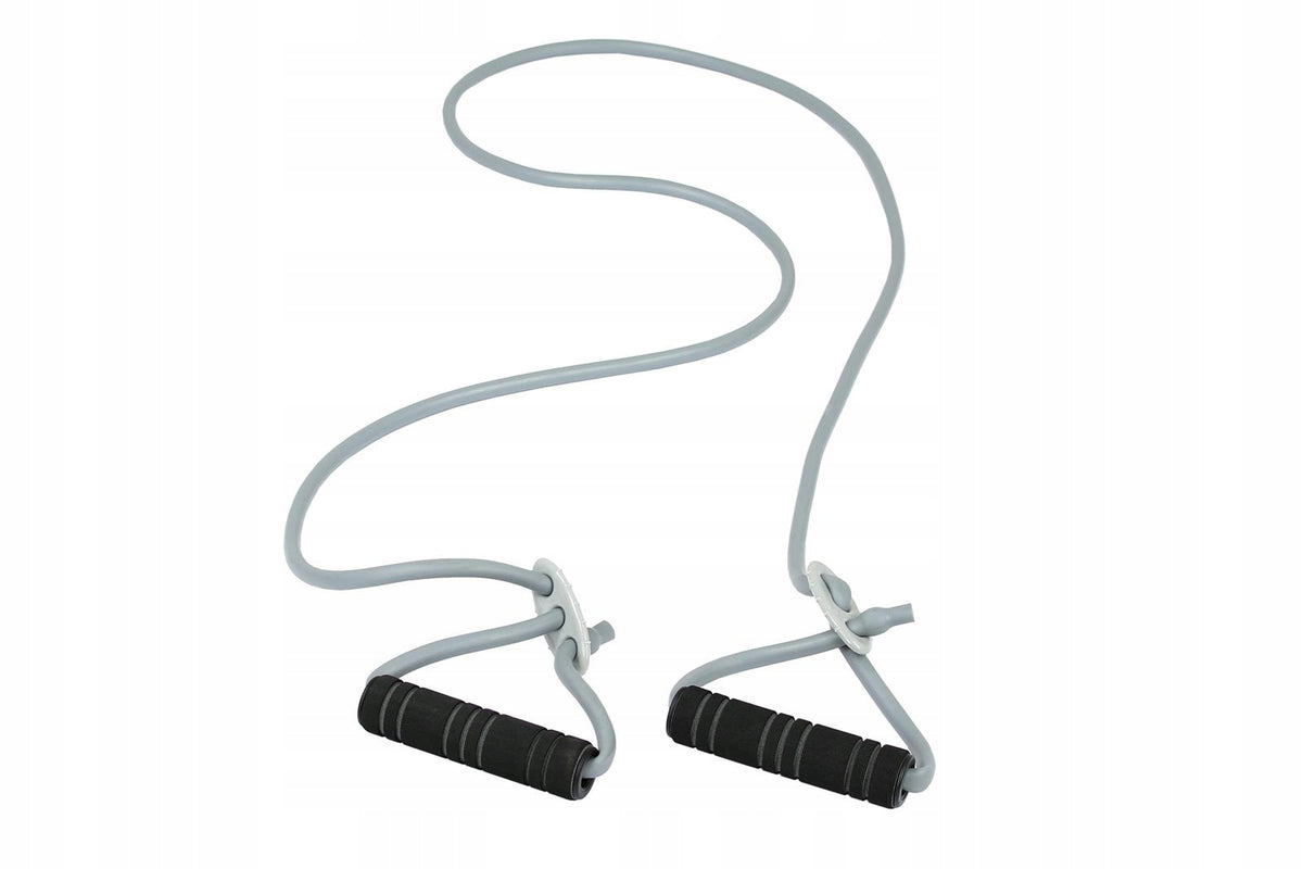 Fitness rubber adjustable expander trimmer long Body sculpture Color gray