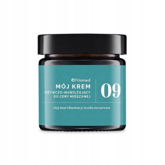 Nährende und feuchtigkeitsspendende Gesichtscreme für Mischhaut Fitomed Nr. 9, 50 ml 