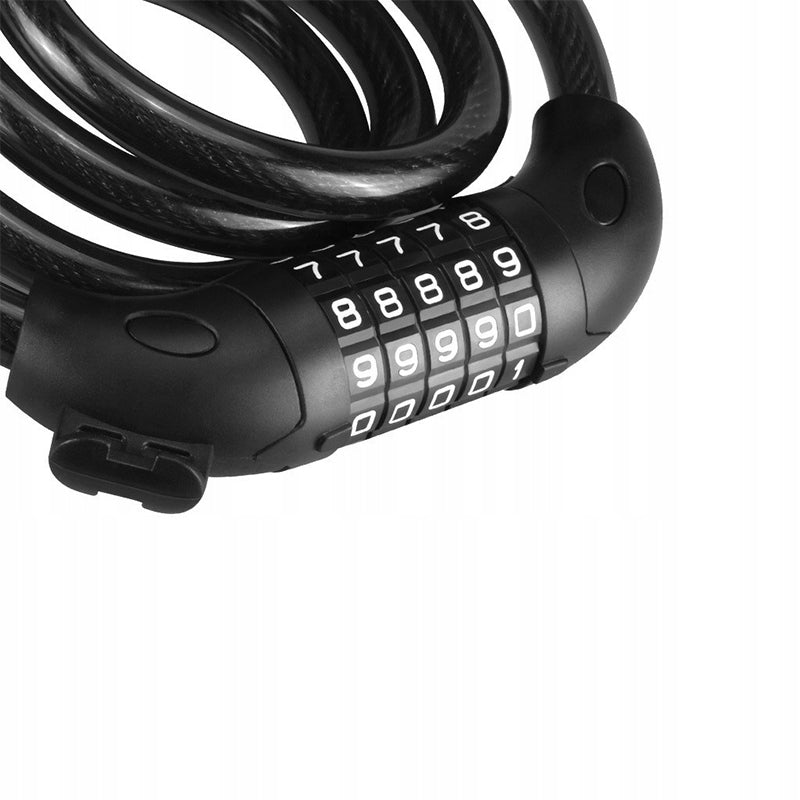 Five-digit combination lock for bicycle, anti-theft Brand no brand