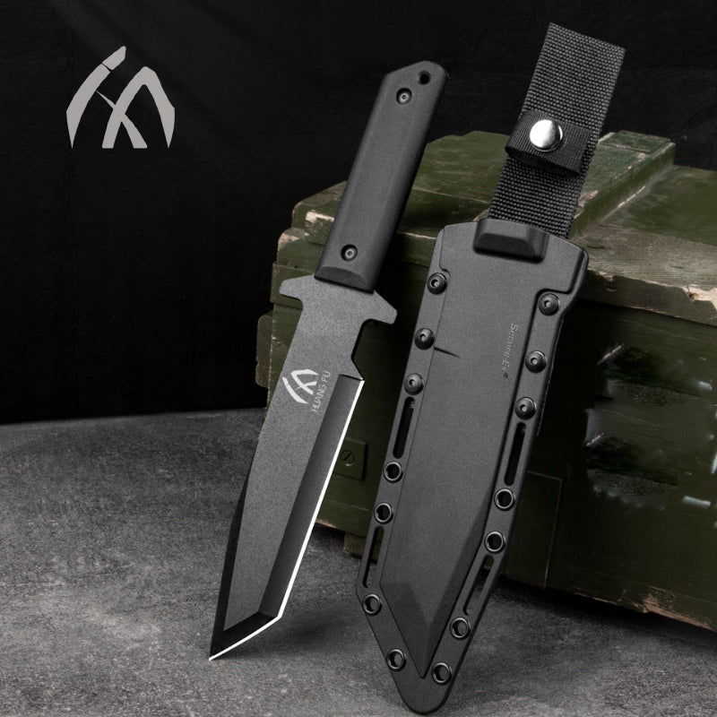 Fixed straight knife, tactical knife, outdoor knife, perfect men's gift
