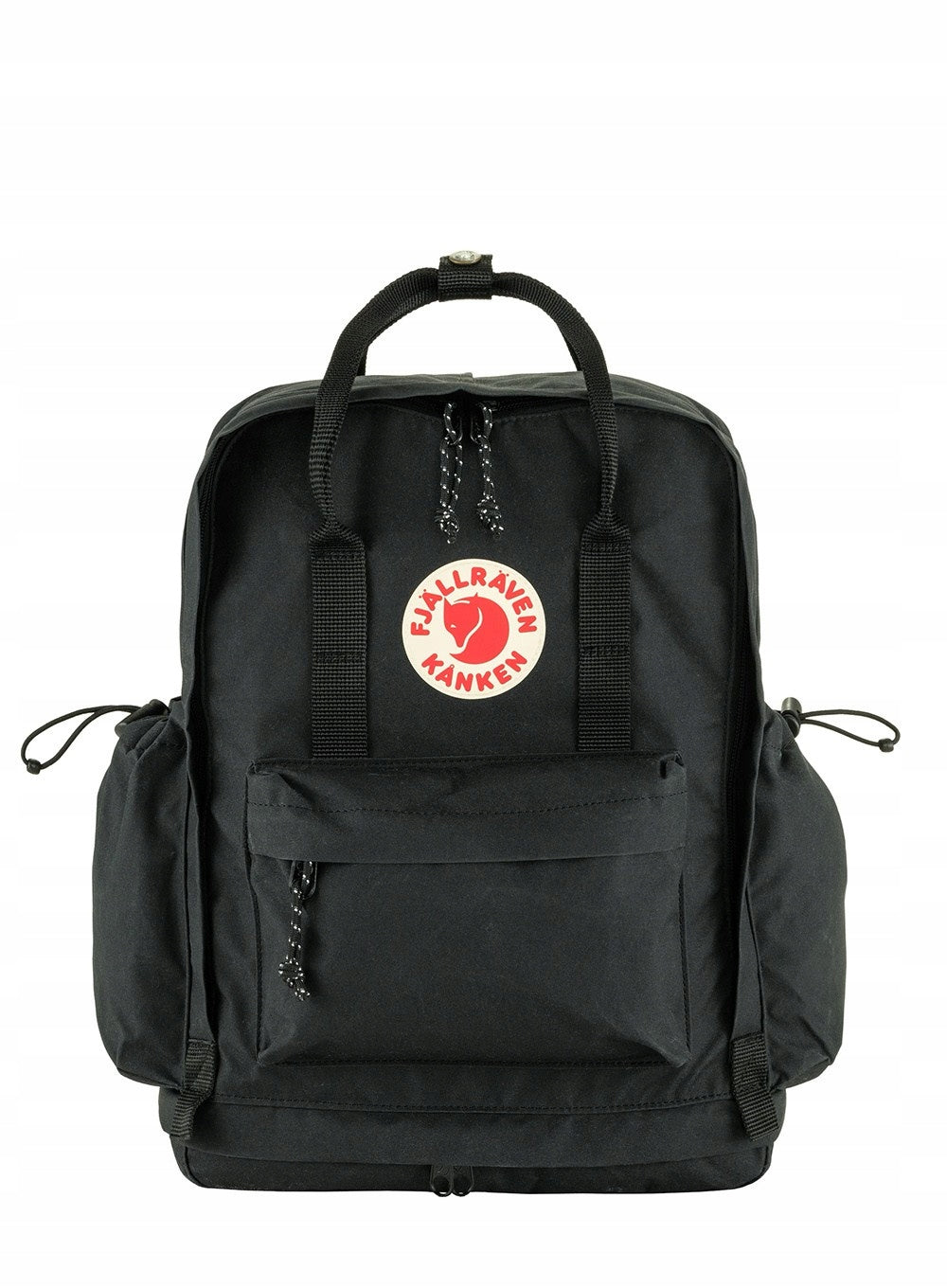 Fjallraven Kanken Outlong Everyday Backpack - Black Brand Fjällräven