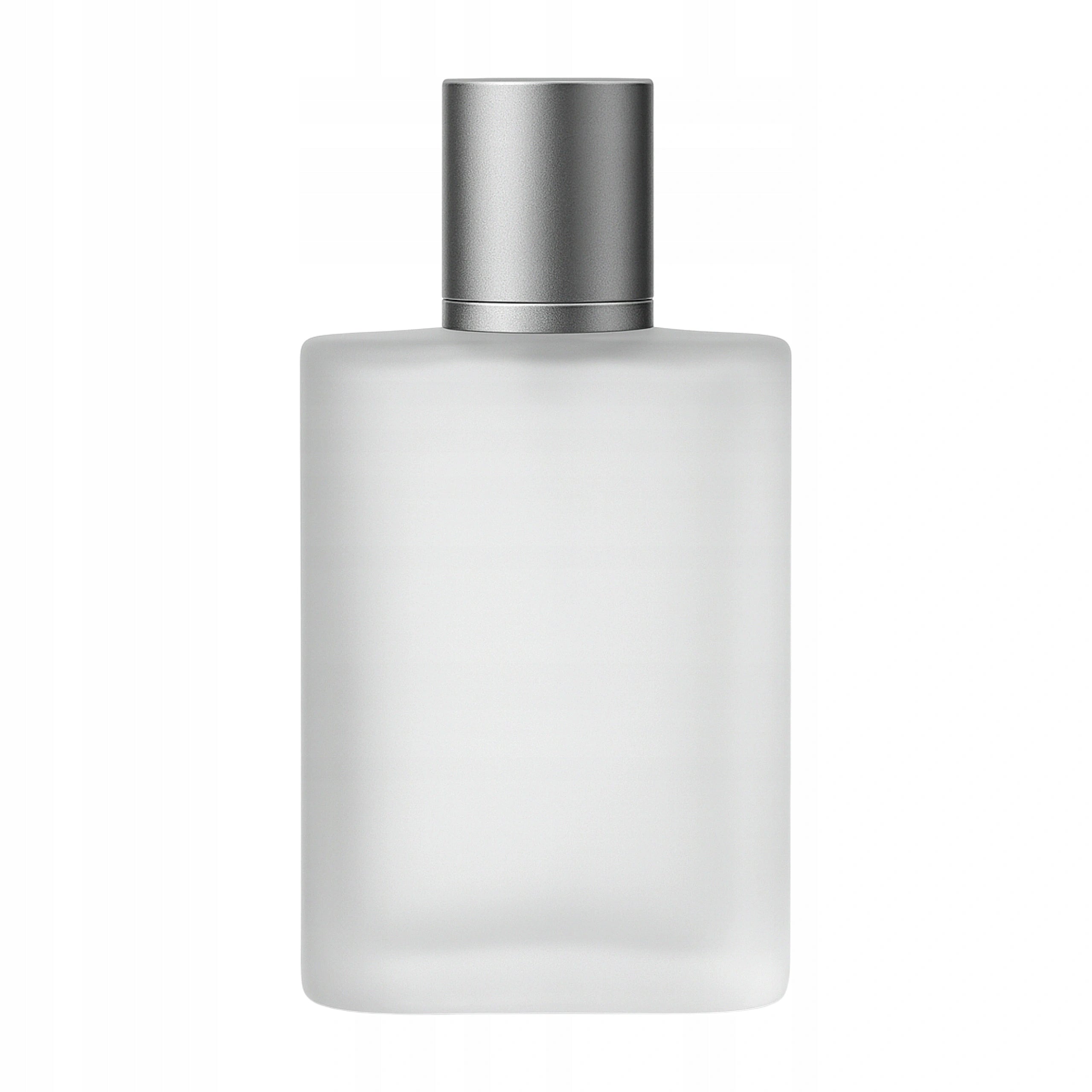 Flacon for Perfume 100ml - Glass Bottle with Atomizer - Frozen Matte