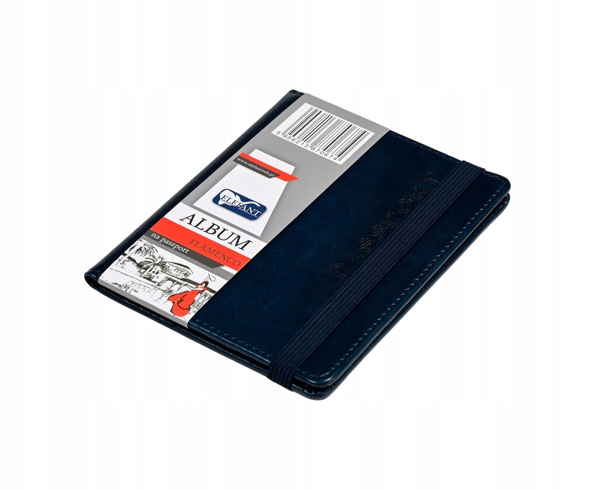 Flamenco Passport Album - Navy Blue