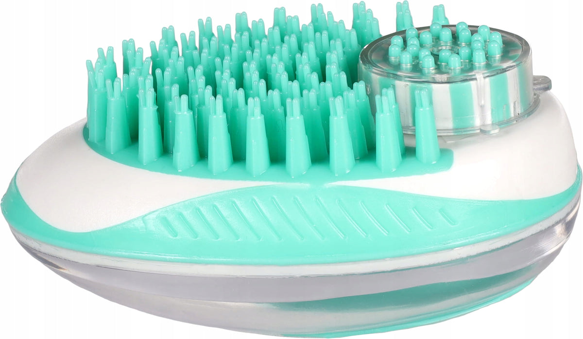 Flamingo Brush with shampoo dispenser
