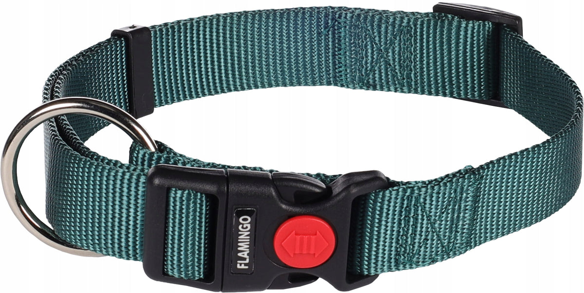Flamingo Dog collar Ziggi dark green XXS Manufacturer code 521856