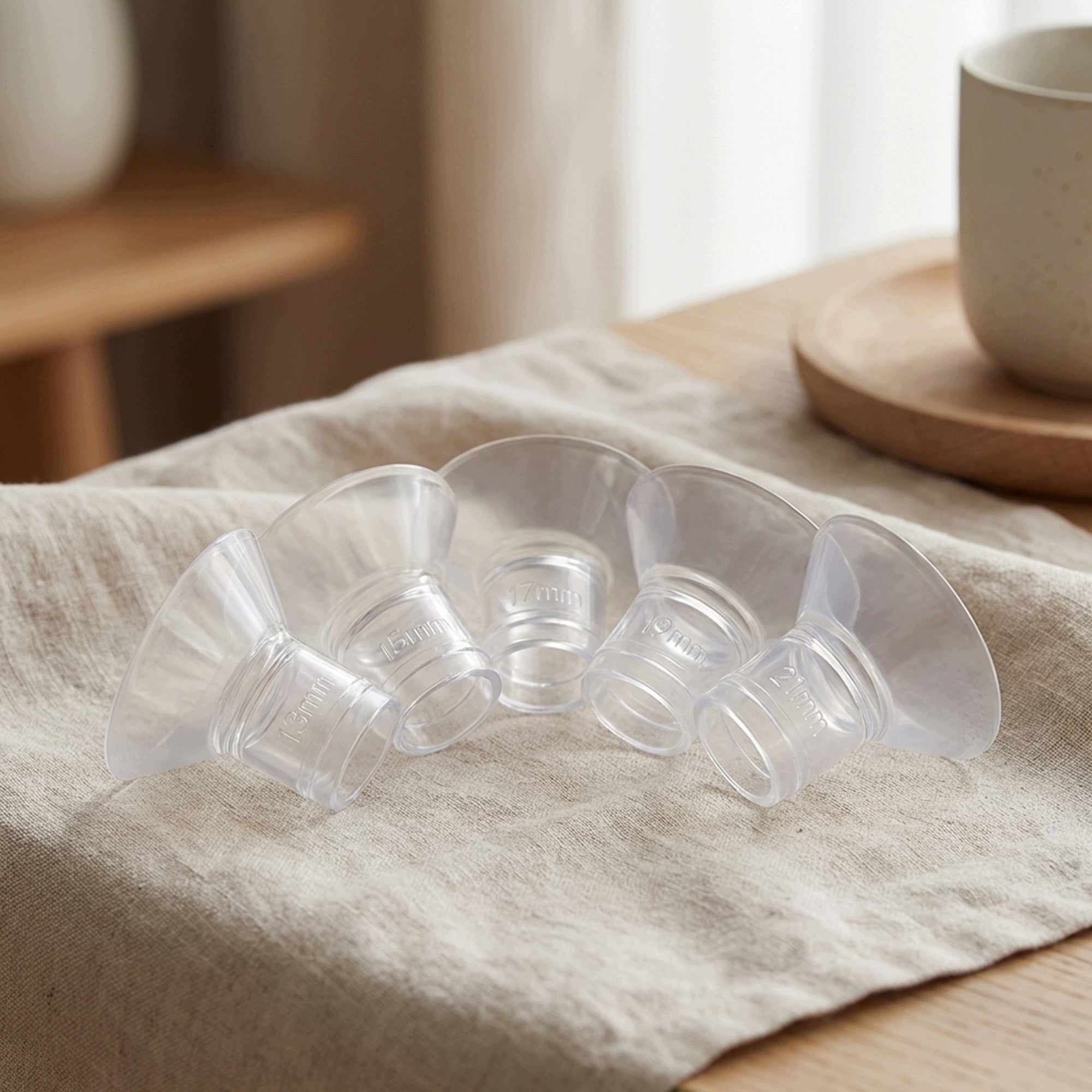 Flanged inserts for breast pump Kidnort Melk funnel reducing insert Packaging status original