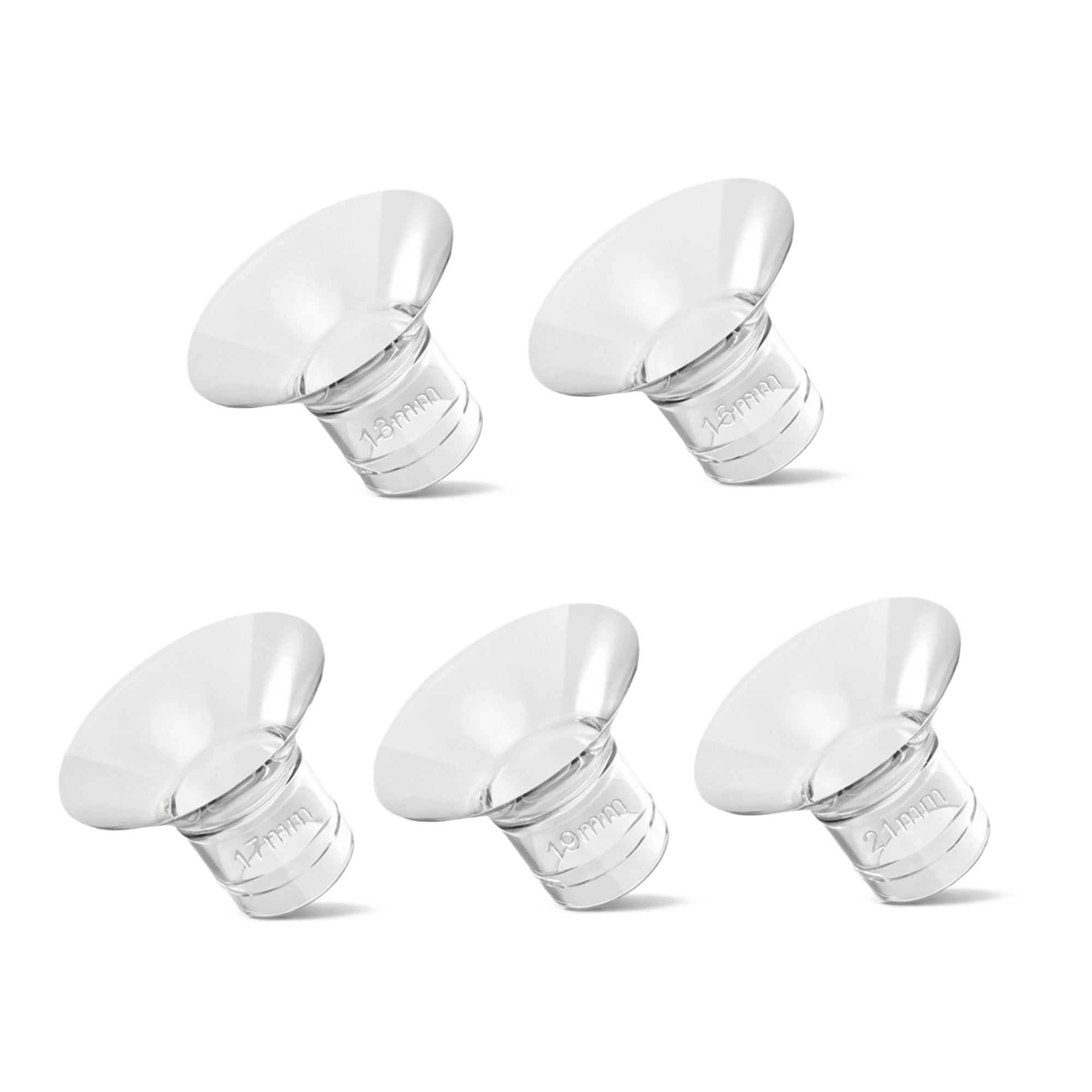 Flanged inserts for breast pump Kidnort Melk funnel reducing insert