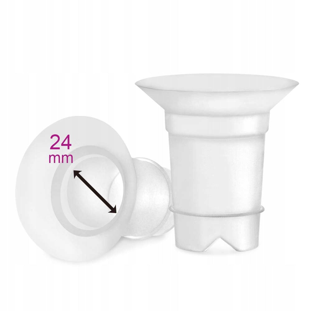 Flanged inserts for breast pump Spectra S1/ S2 2 pcs. 24 mm Medical device no