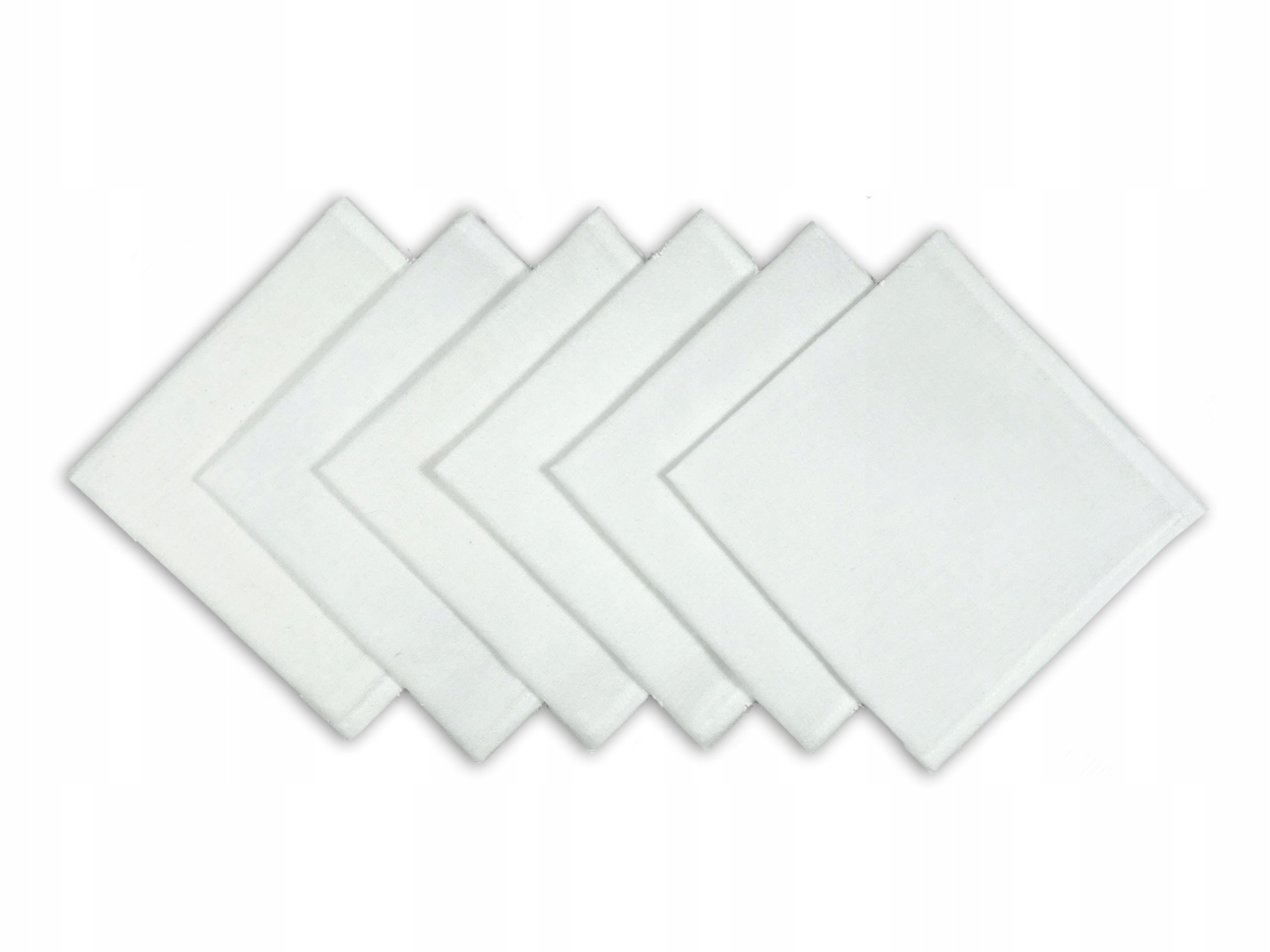 Flannel Cloths Pourings SET OF 6 pcs. KAMYCZEK 30x30 cm Cotton 100%