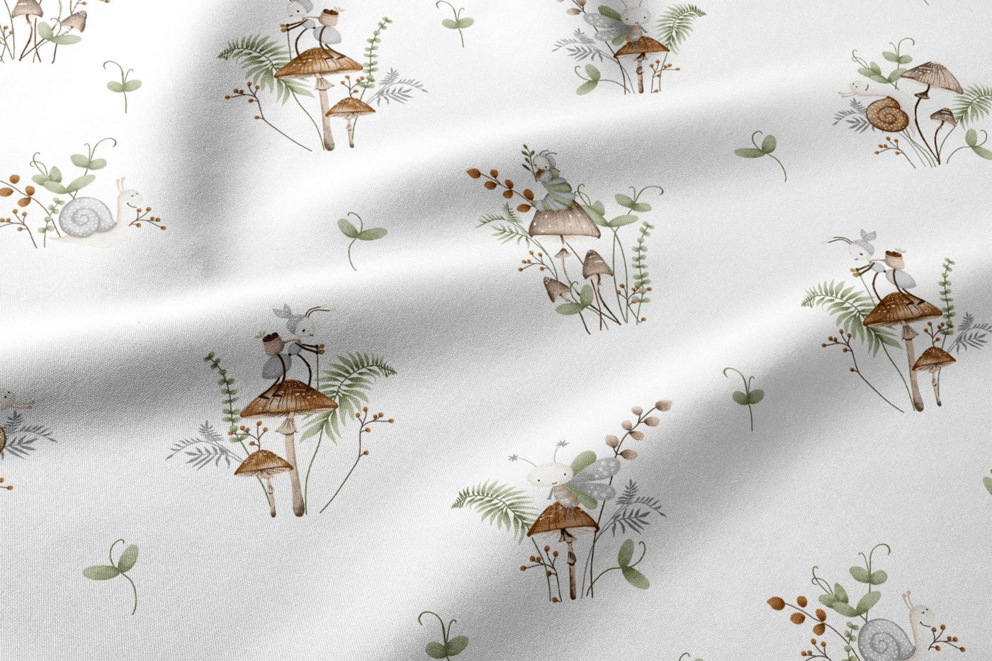Flannel Diaper 80x80 – MUSHROOMS| 100% Cotton Brand no brand