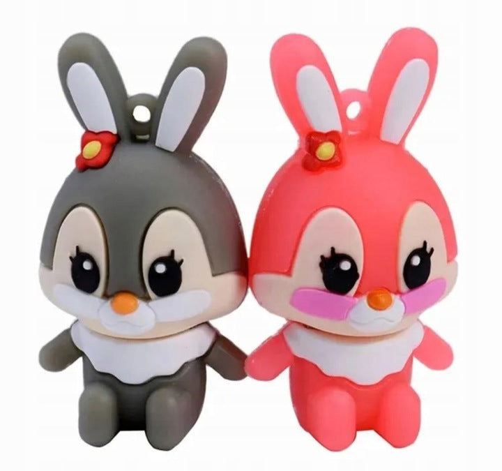 Flash Drive Bunny Rabbit Hidden Memory 32GB USB 2.0 Gift for Any Occasion