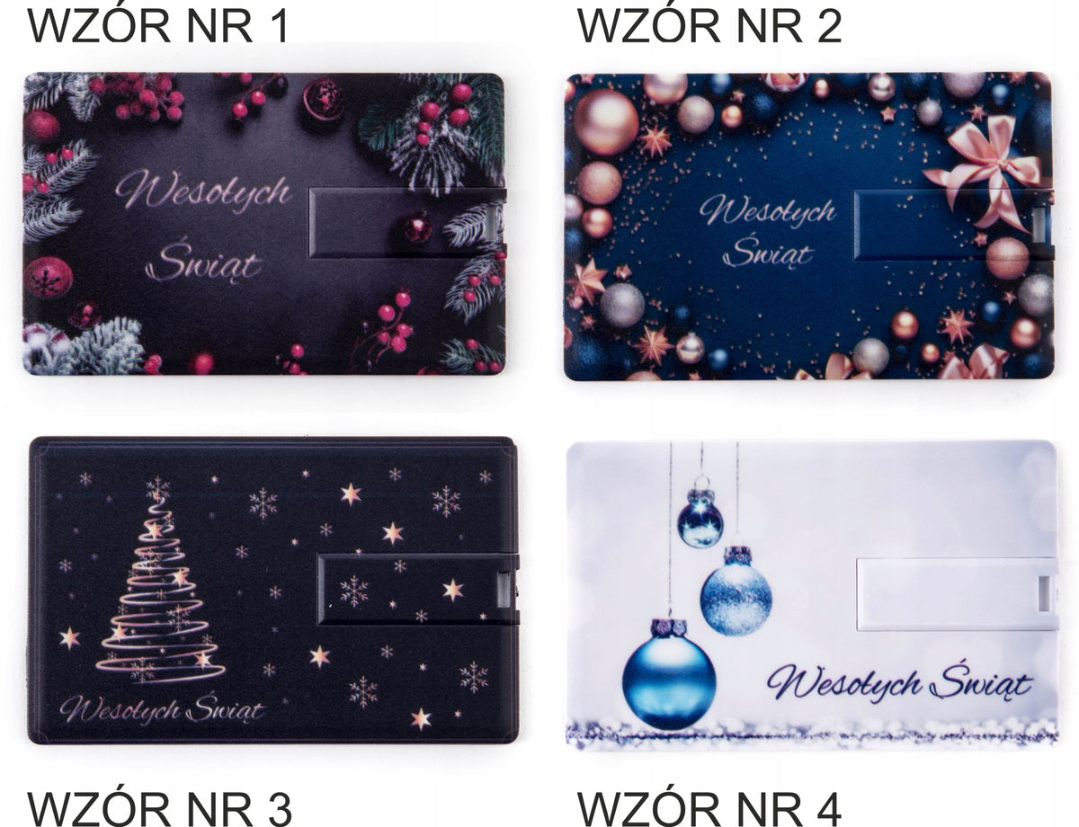 Flash Drive Card 128GB 2.0 UV Printed COMPANY GADGET CHRISTMAS GIFT Color multicolor