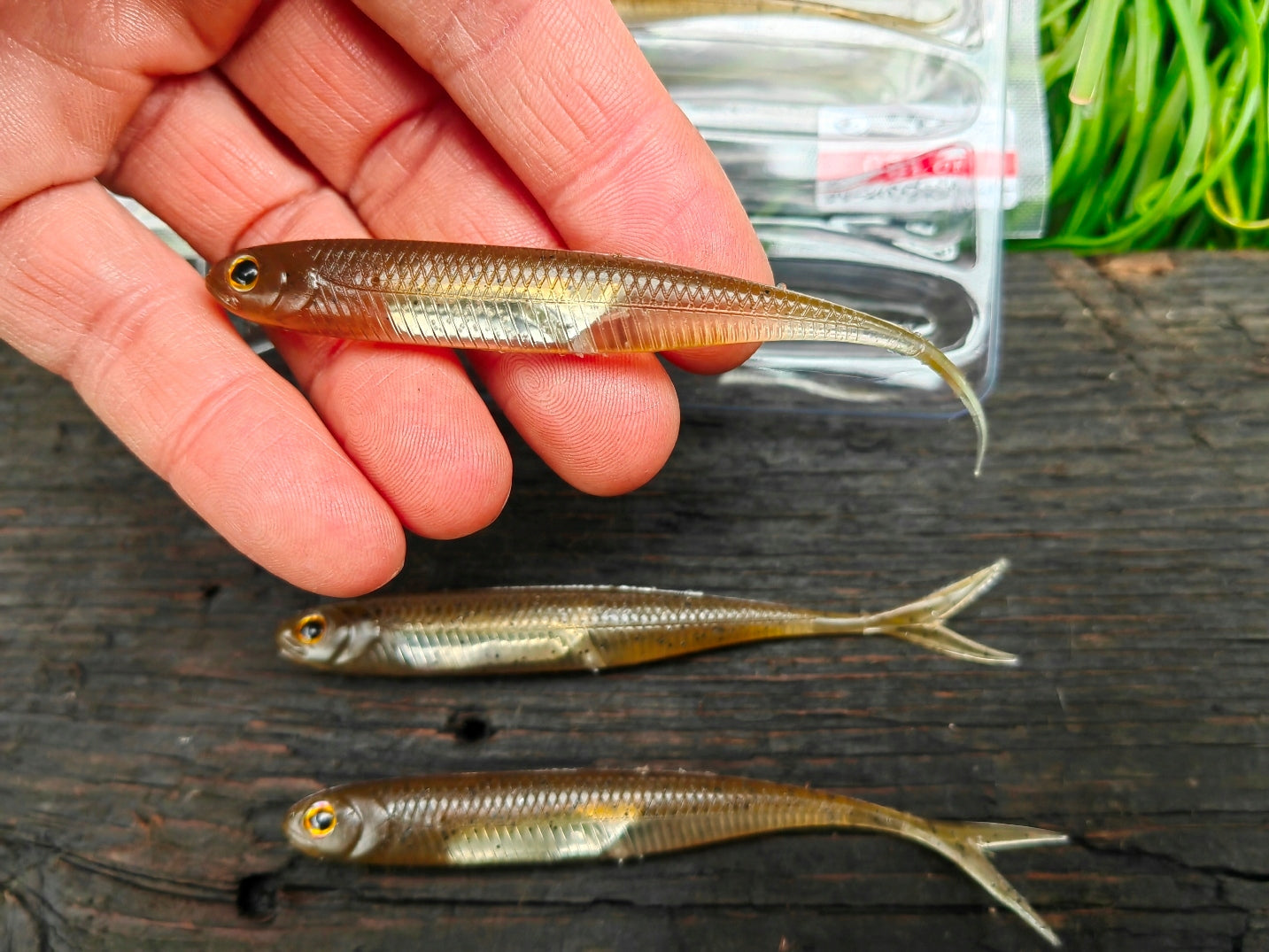 Flash-J Split 4" killer for zander and pike - 10,5 cm #01 Model Flash-J Split 4"