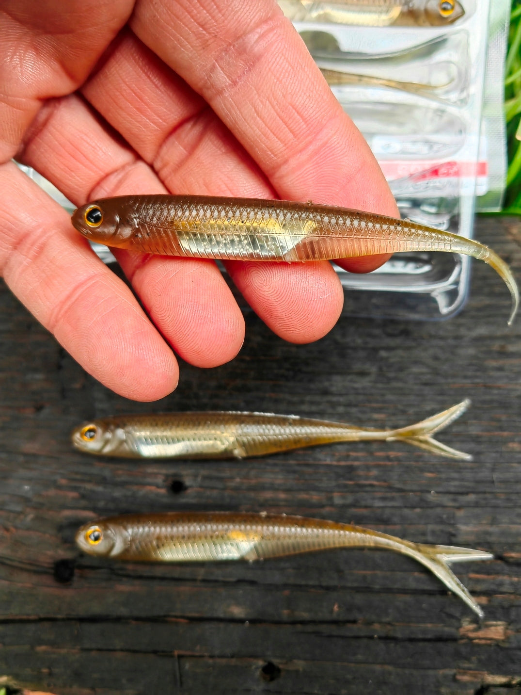 Flash-J Split 4" killer for zander and pike - 10,5 cm #01