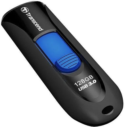 Flash drive memory Transcend JetFlash 790 128GB USB 3.0 retractable Brand Transcend