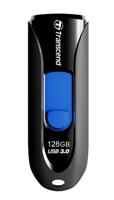 Flash drive memory Transcend JetFlash 790 128GB USB 3.0 retractable Manufacturer code TS128GJF790K