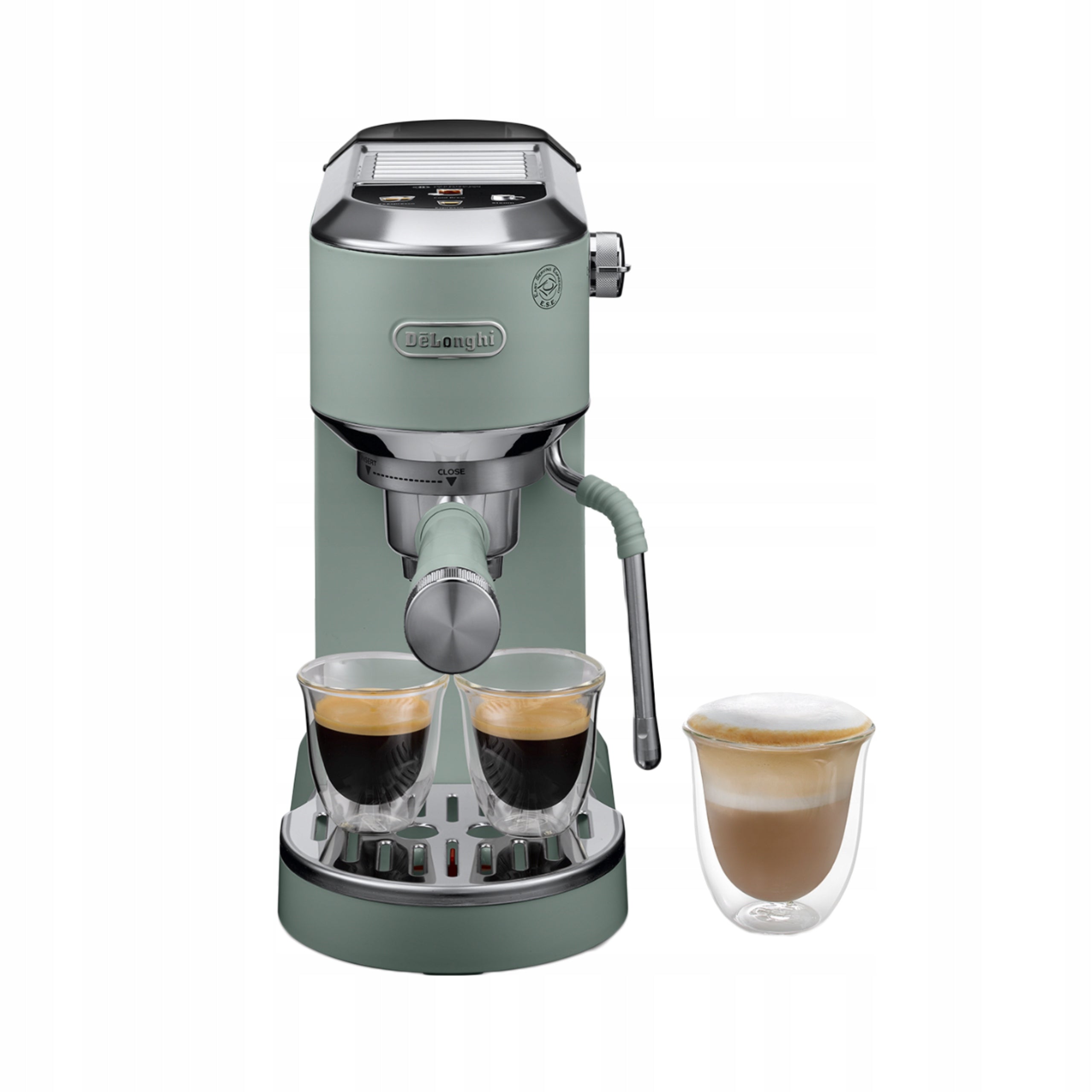 Flask Espresso machine DeLonghi Dedica Duo EC890.GR 15 BAR green Brand De'Longhi