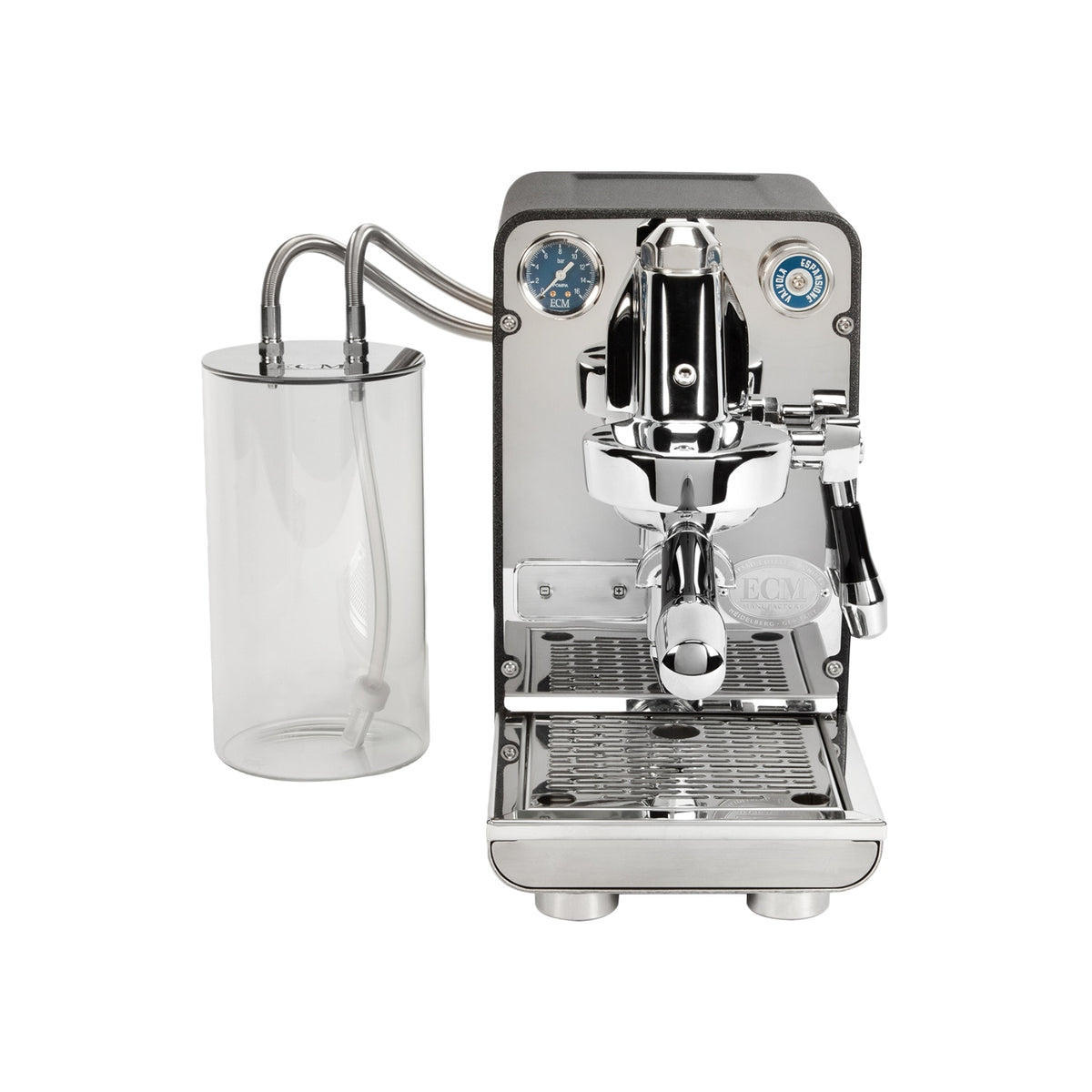 Flask Pressure Machine ECM Puristika Stainless Steel / Anthracite